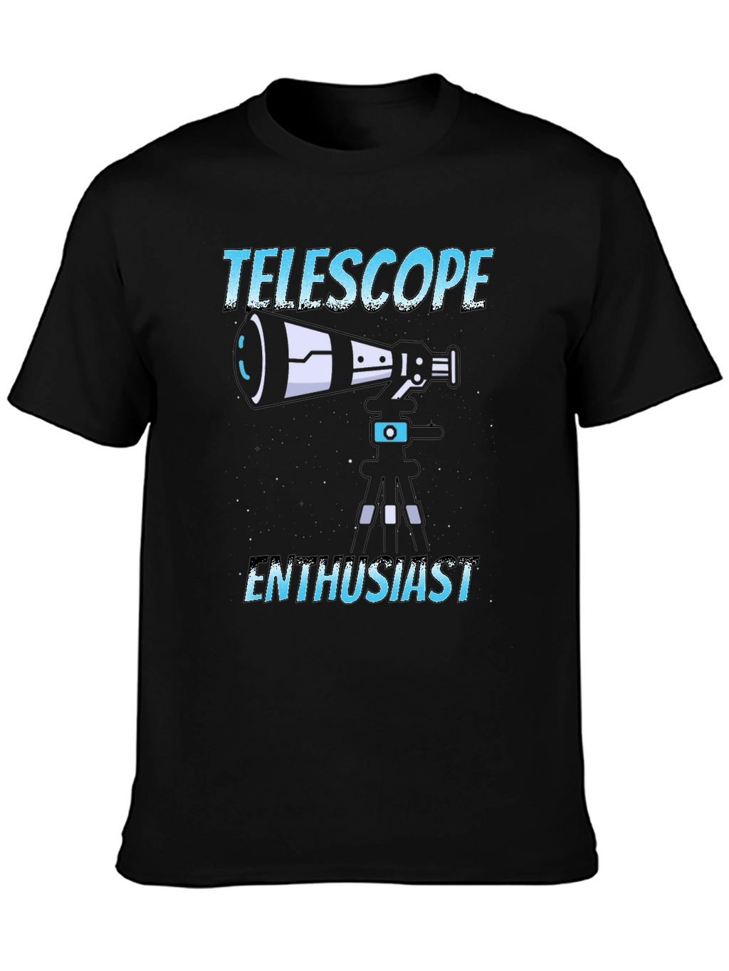 Telescope Enthusiast Graphic T-Shirt