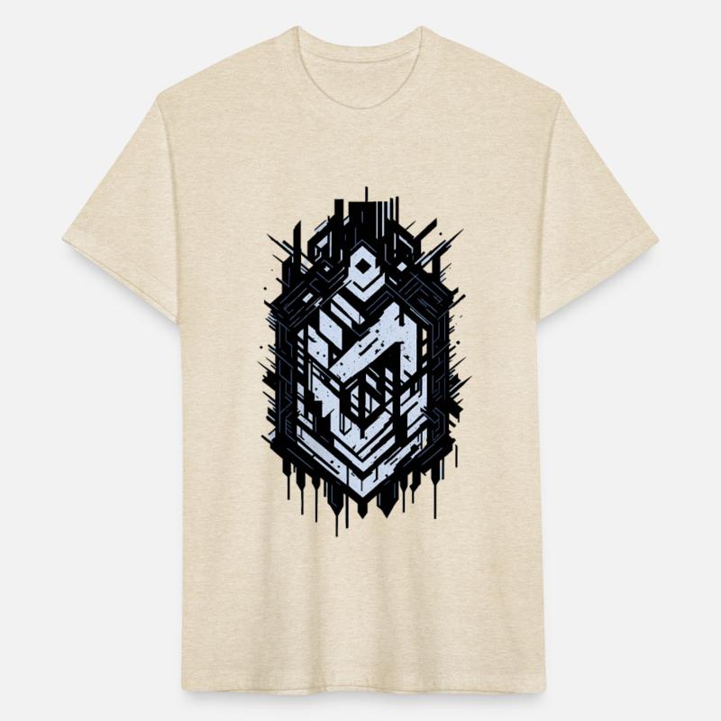 Vector Grunge Geometric Design for Modern Spaces