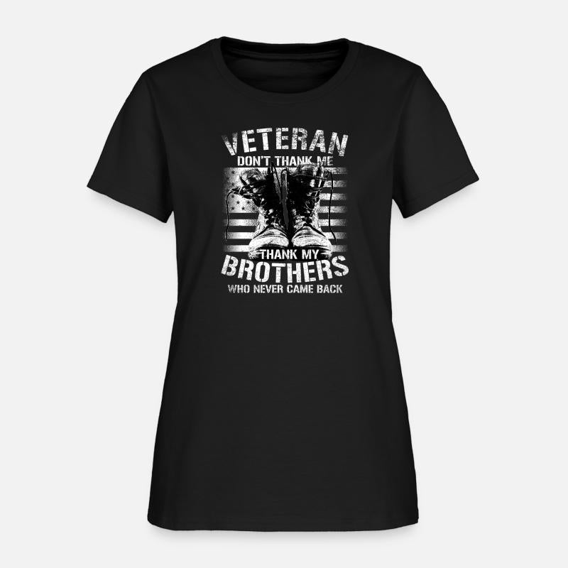 Veteran, Don't Thank Me Thank My Brothers