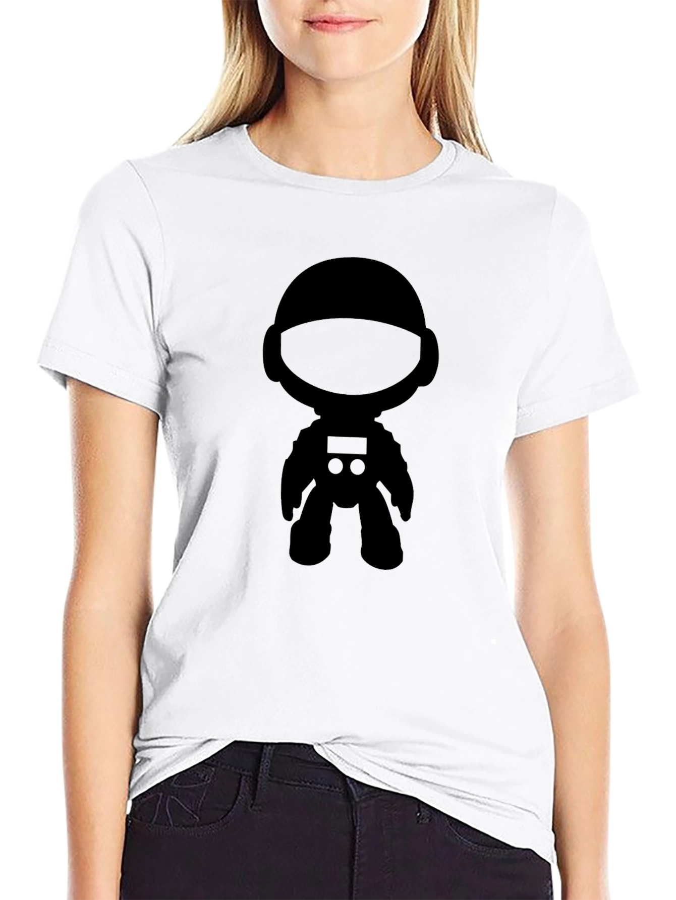 Astronaut Graphic Tee - Cool Space Design
