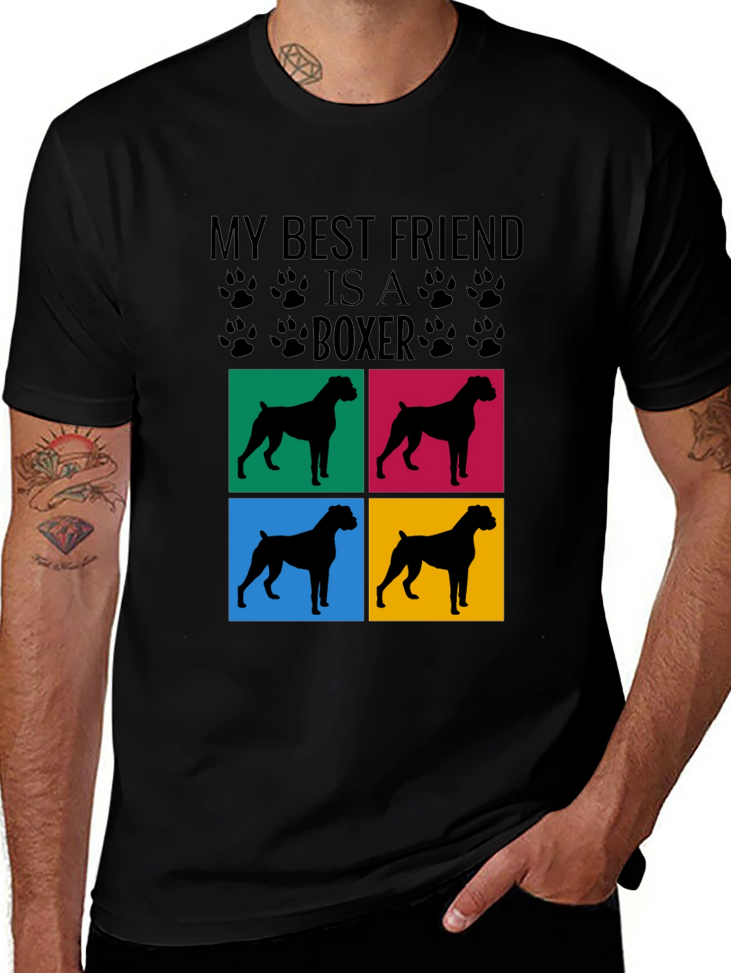 Boxer Dog Best Friend T-Shirt