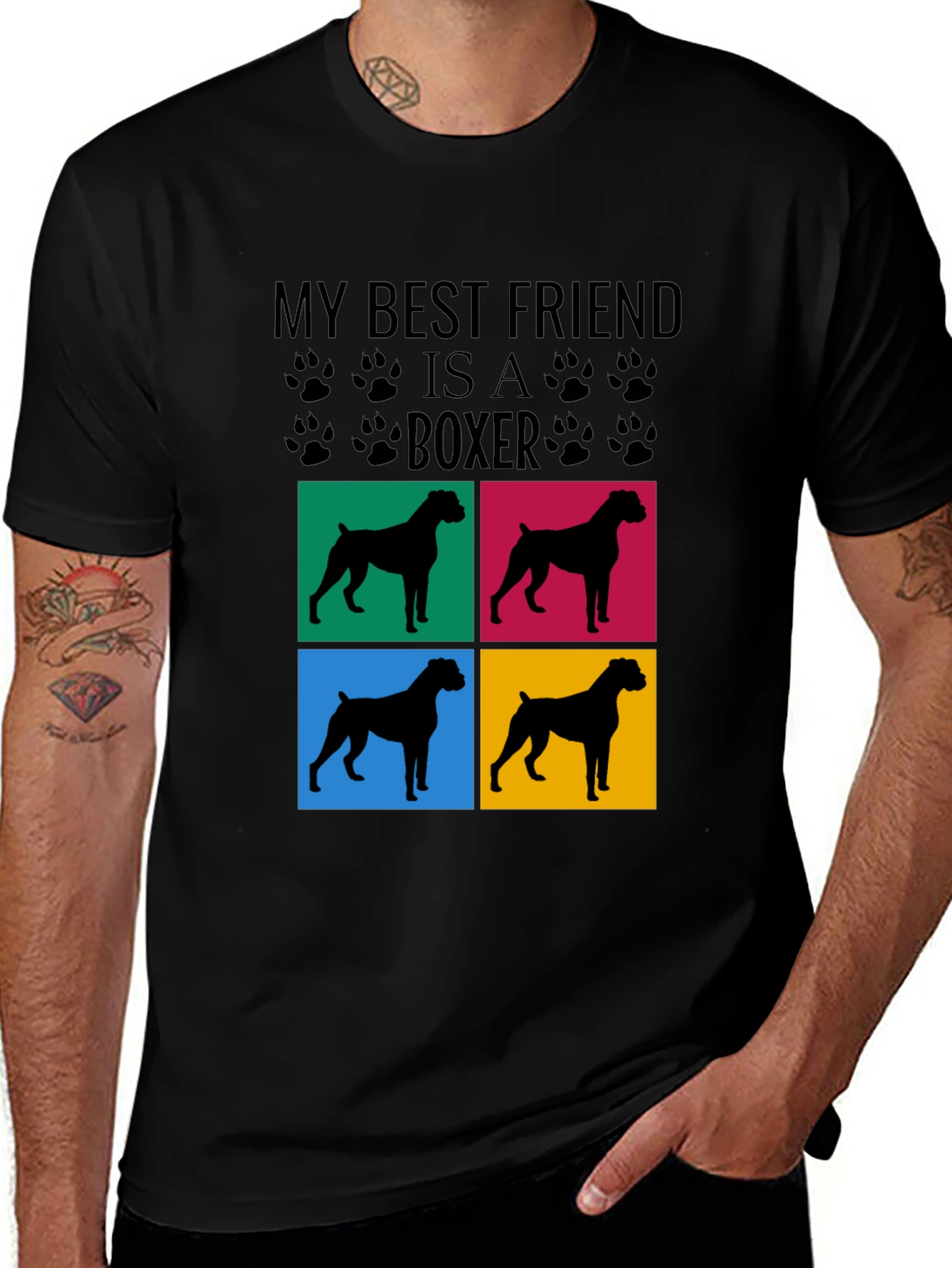 Boxer Dog Best Friend T-Shirt