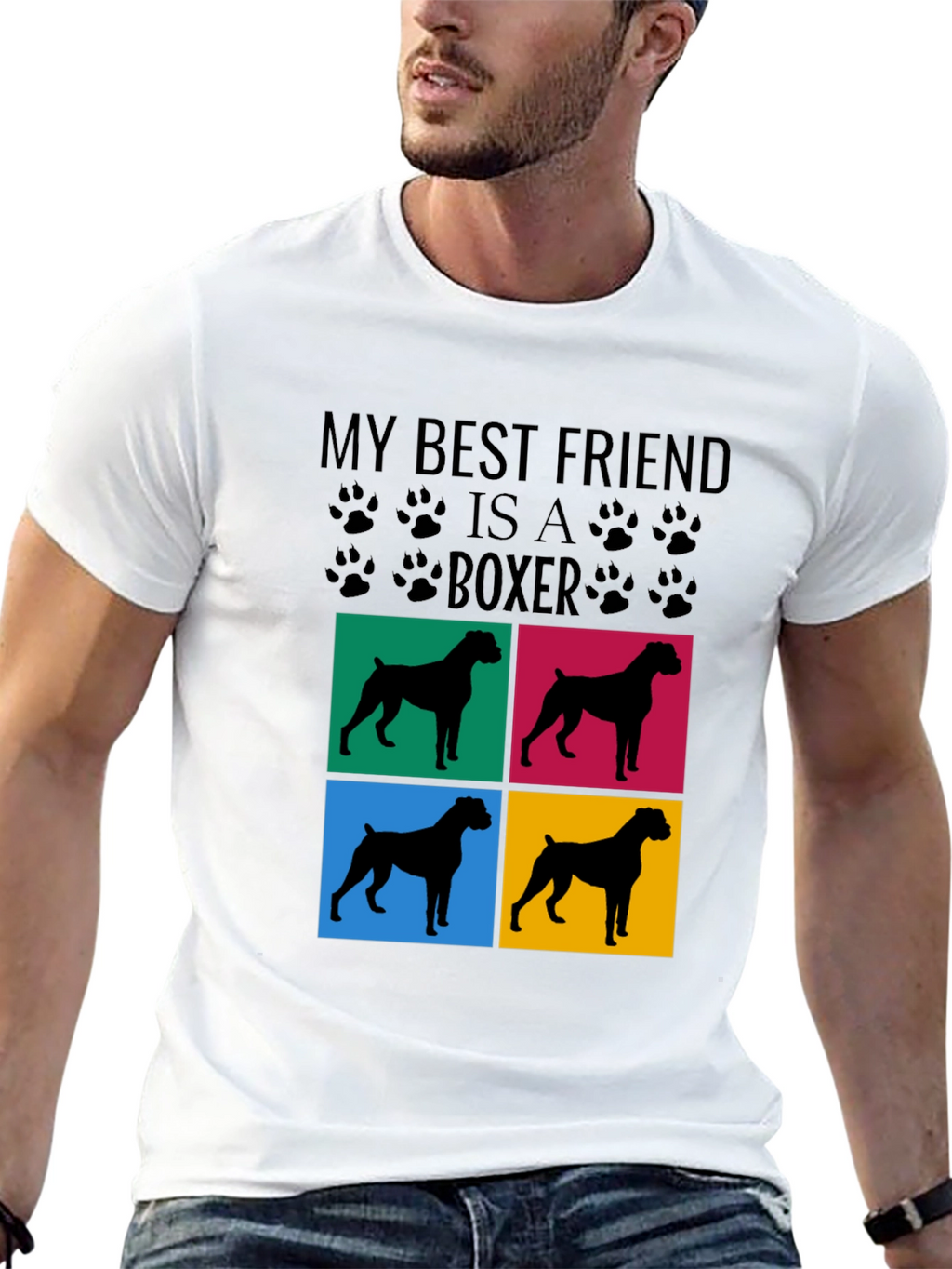 Boxer Dog Best Friend T-Shirt