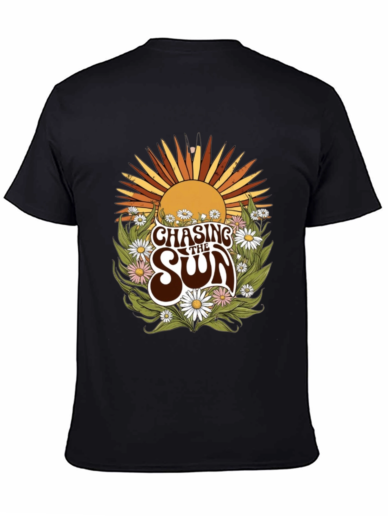 Chasing the Sun Graphic Tee - Retro Style Comfort