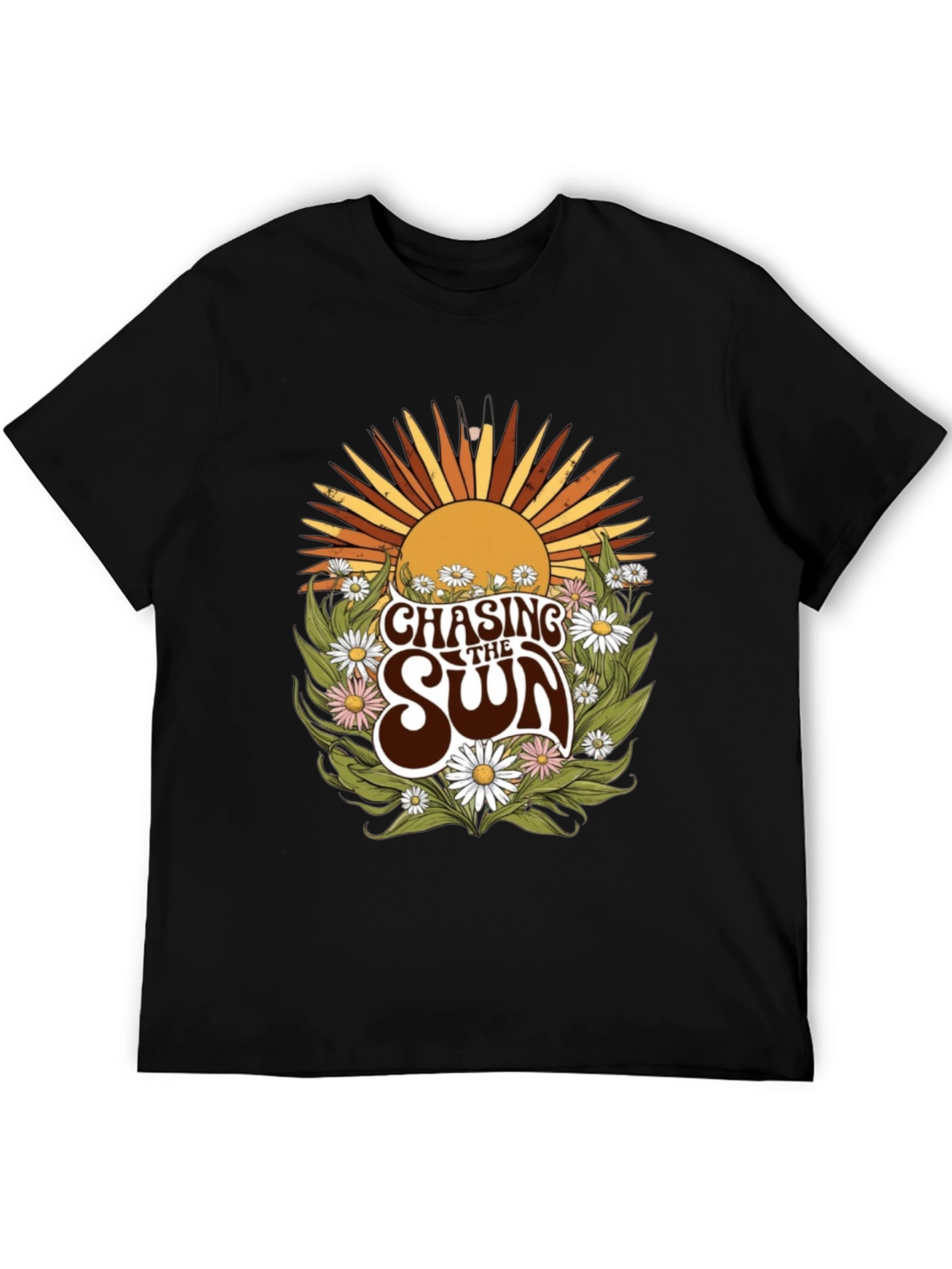 Chasing the Sun Graphic Tee - Retro Style Comfort