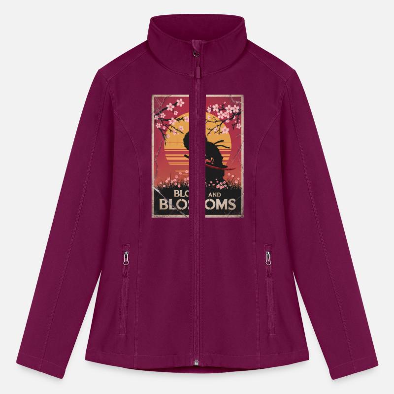 Vintage Afro Samurai Warrior - Blood And Blossoms