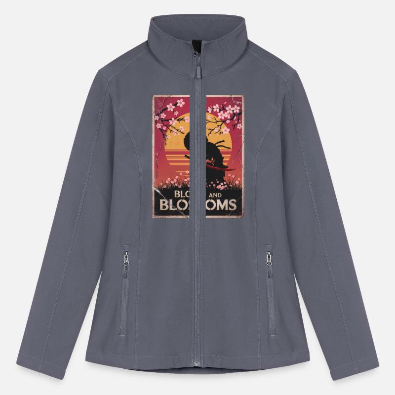 Vintage Afro Samurai Warrior - Blood And Blossoms