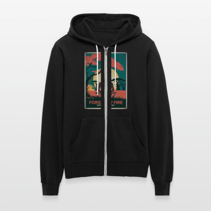 Vintage Afro Samurai Warrior - Forged By Fire