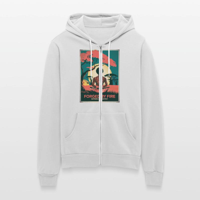 Vintage Afro Samurai Warrior - Forged By Fire