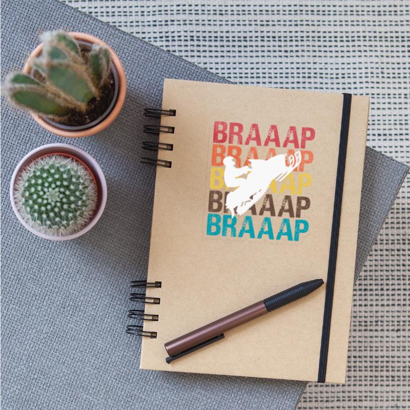 Vintage Braap Snowmobile TShirt Motor Sled Sports