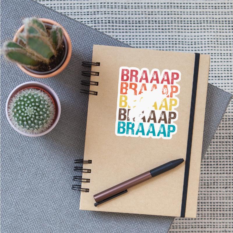 Vintage Braap Snowmobile TShirt Motor Sled Sports