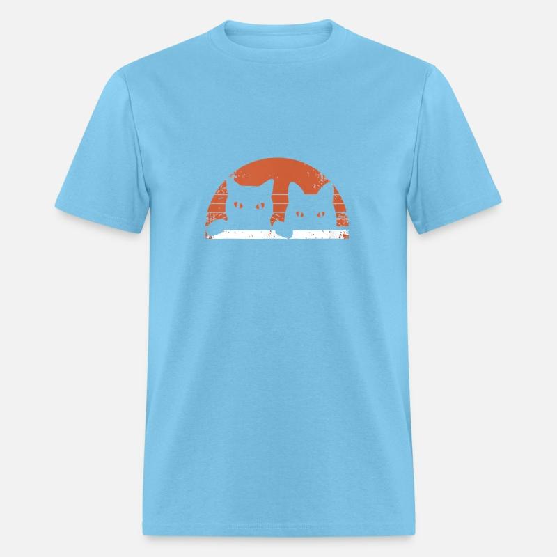 Vintage Cat I Black Cat Retro Style I Cat Lover