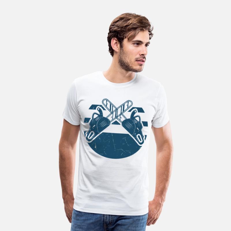 Vintage Chainsaw Distressed