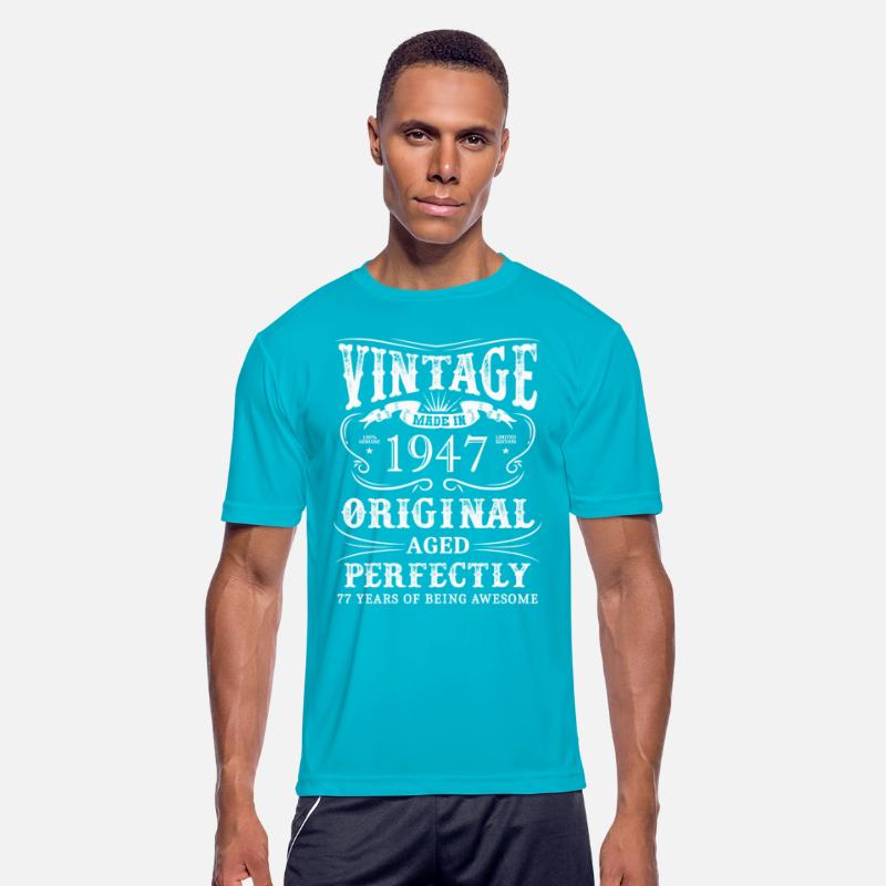 Vintage Made In 1947 77 Years Of Being Awesome