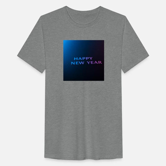 Violet Glitter Happy New Year Design