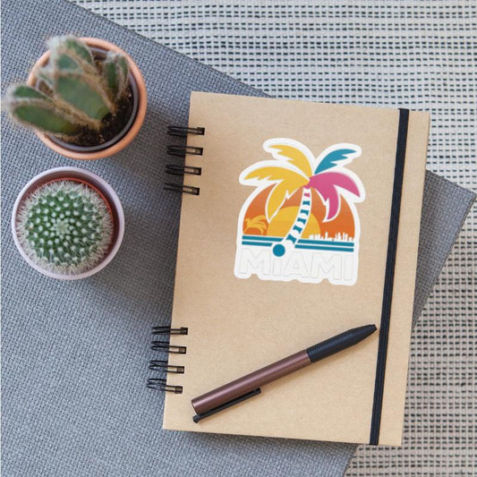 Vivid Miami Beach Sunset T-Shirt