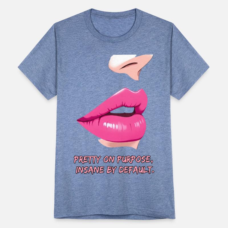 Vivid Pink Lips Statement Design