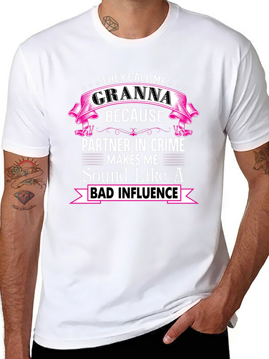 Granna Bad Influence Graphic Tee
