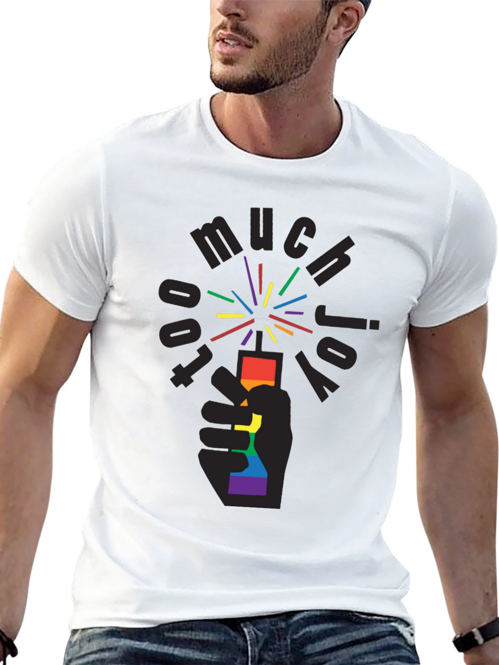 Much Too Joy Pride T-Shirt