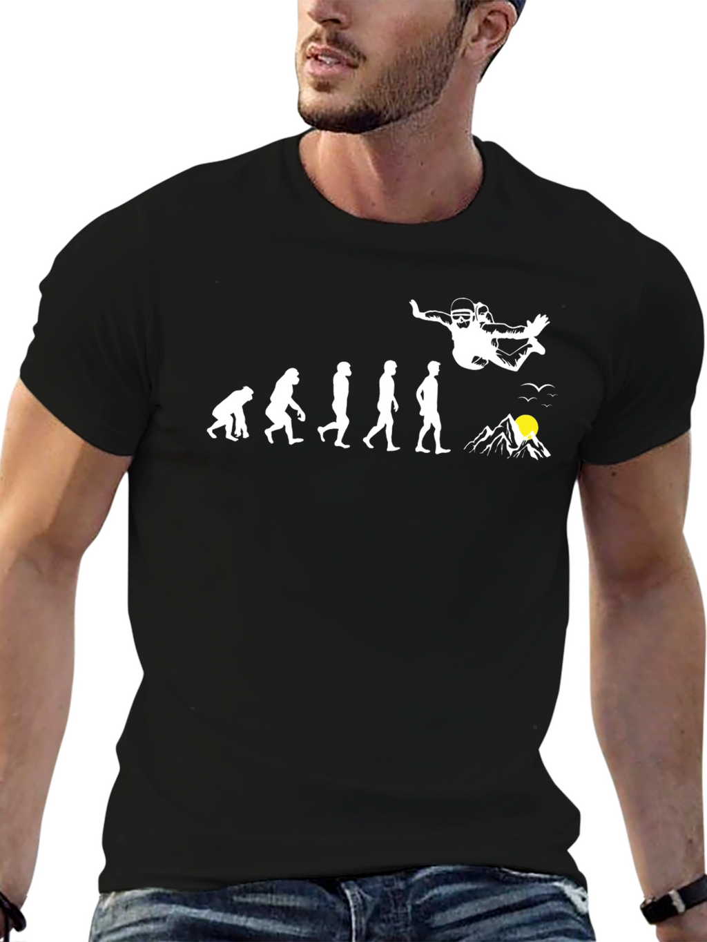 Evolution of Skydiving T-Shirt
