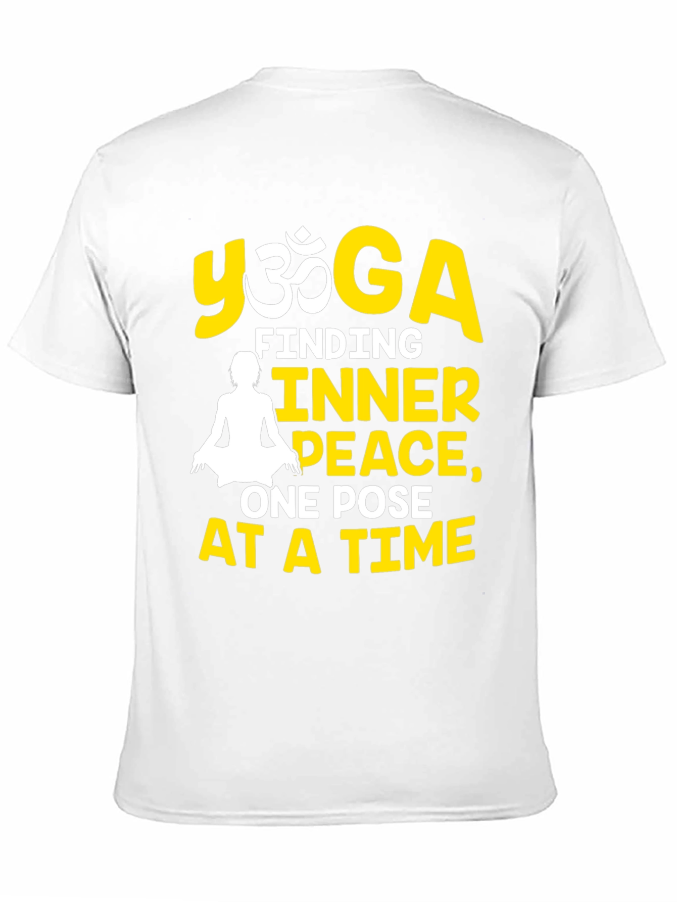 Yoga Inner Peace Black T-Shirt