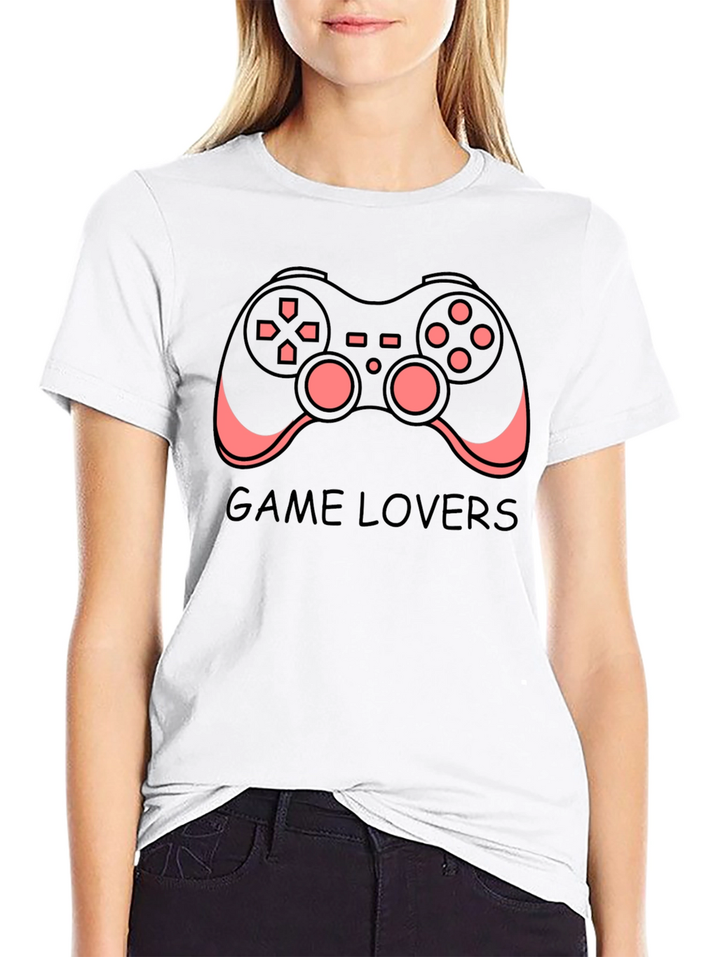 Game Lovers Black T-Shirt