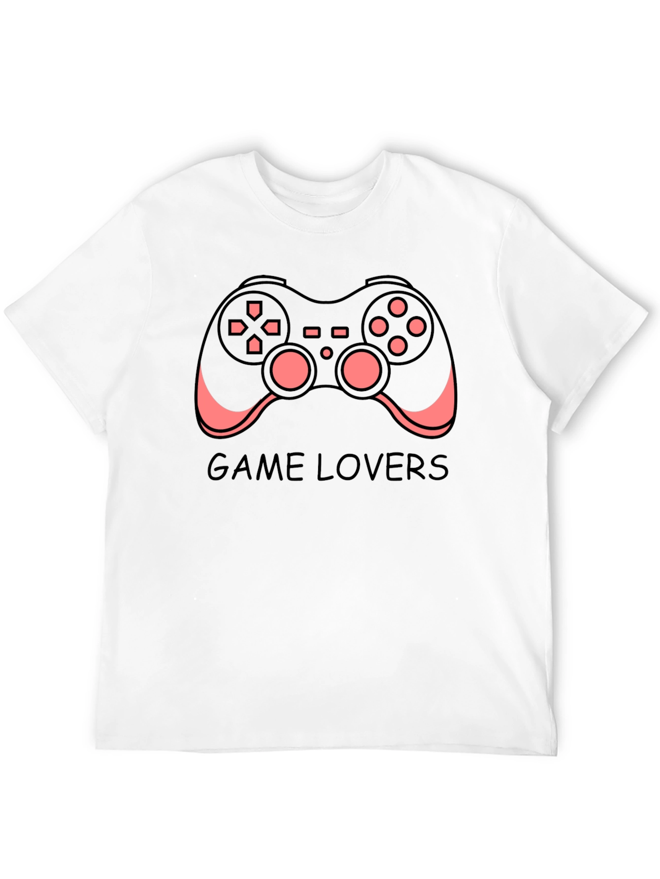 Game Lovers Black T-Shirt