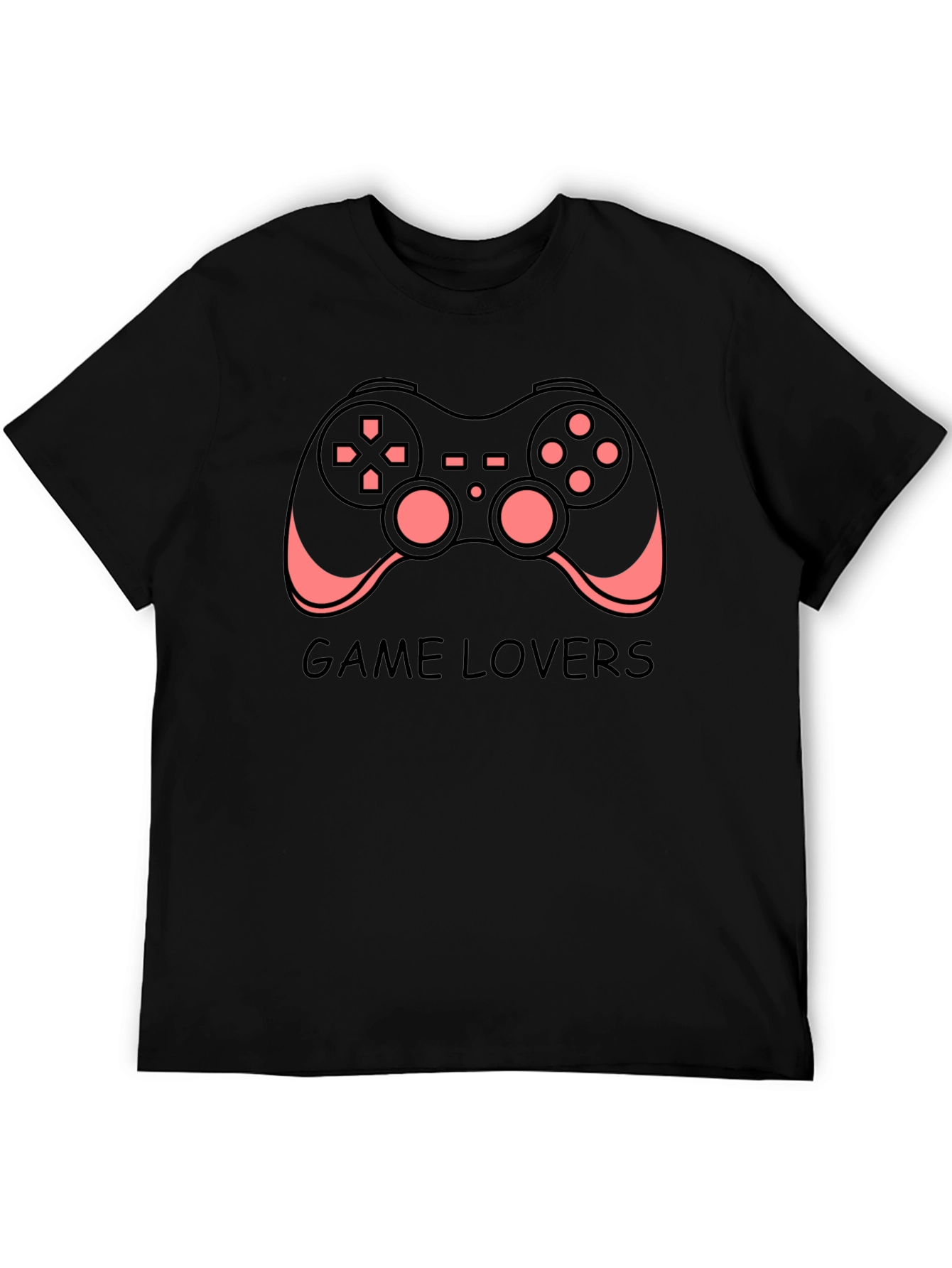 Game Lovers Black T-Shirt