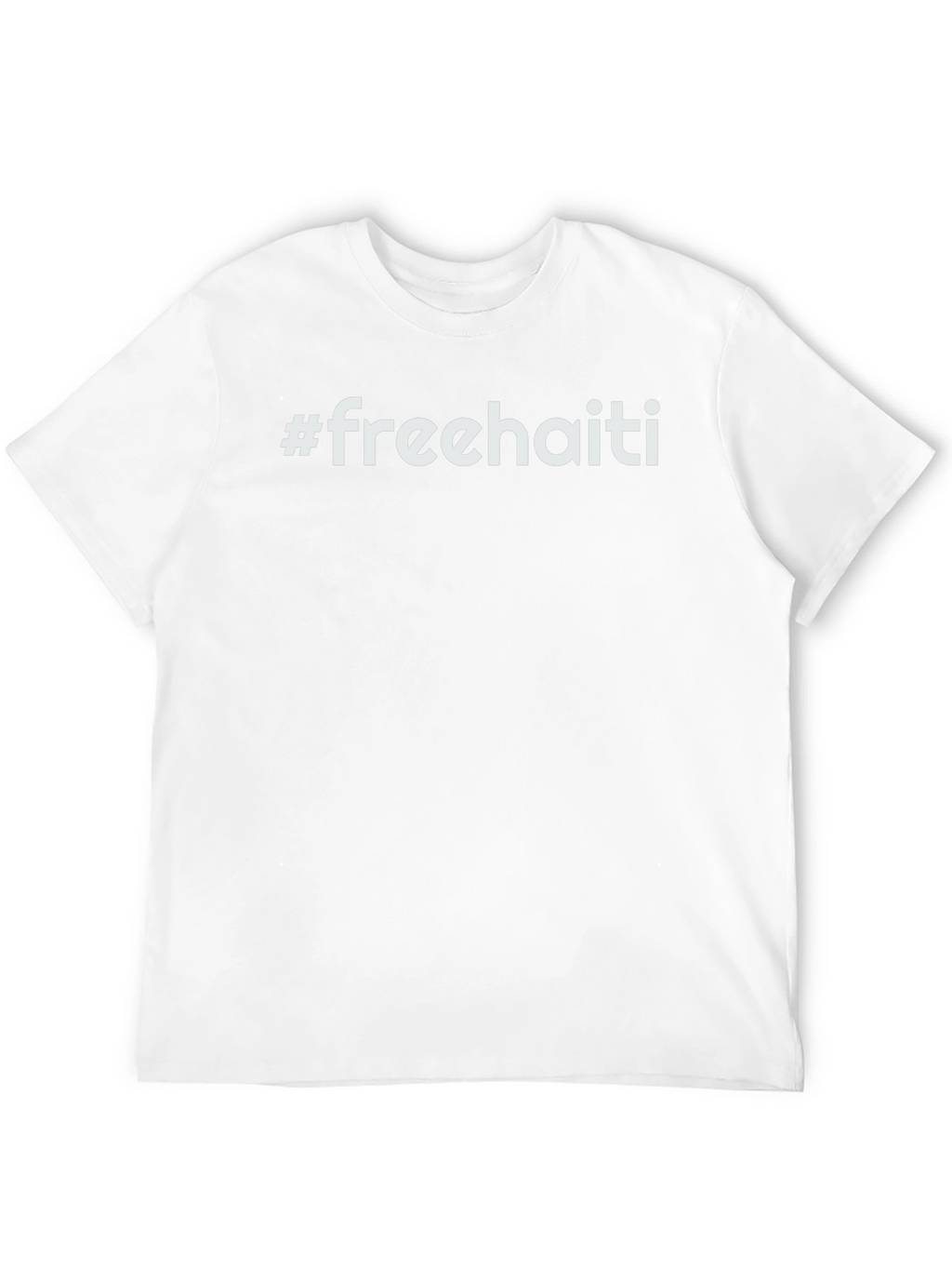 Free Haiti Graphic Tee - Unisex Black T-Shirt