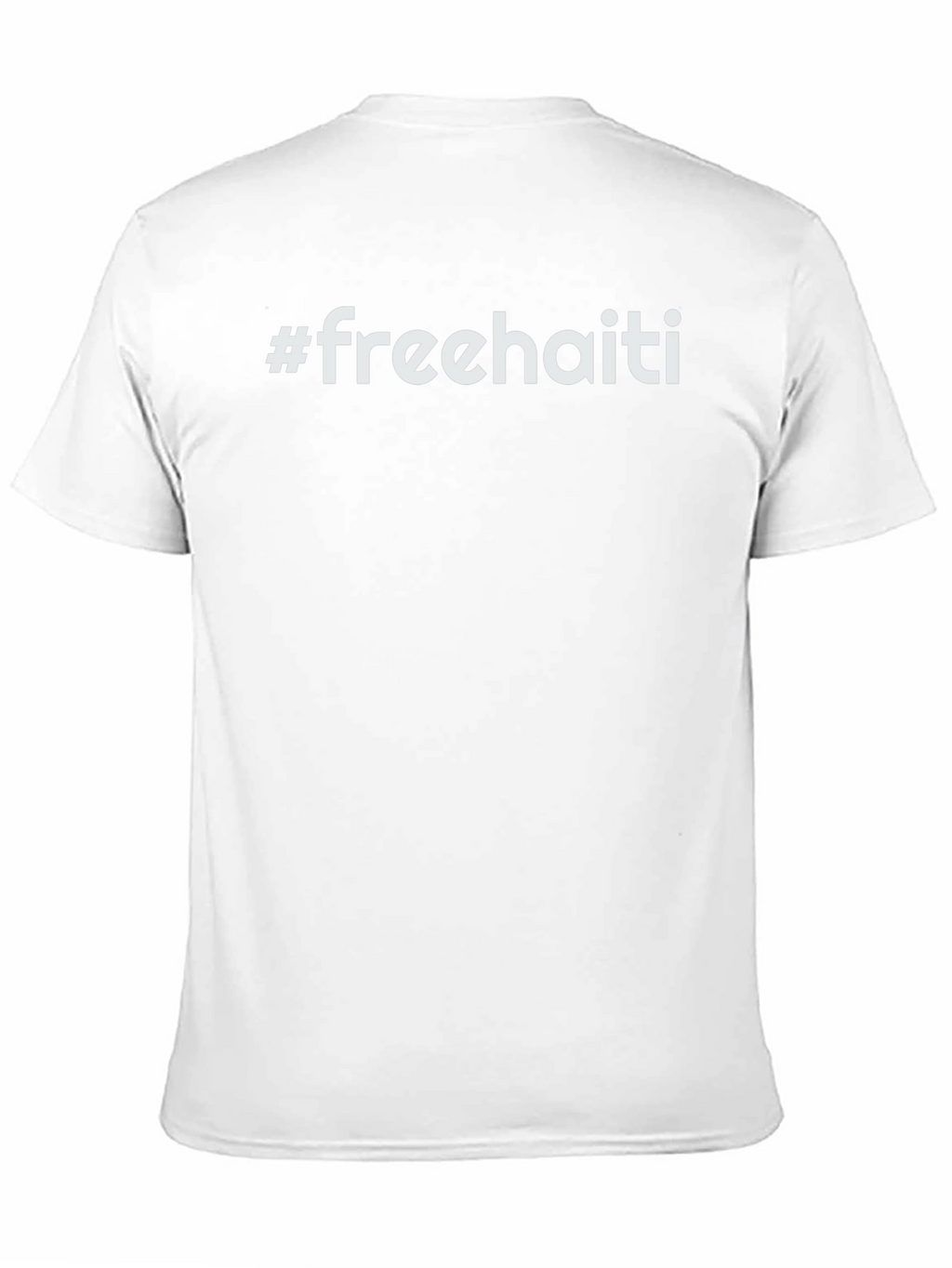 Free Haiti Graphic Tee - Unisex Black T-Shirt