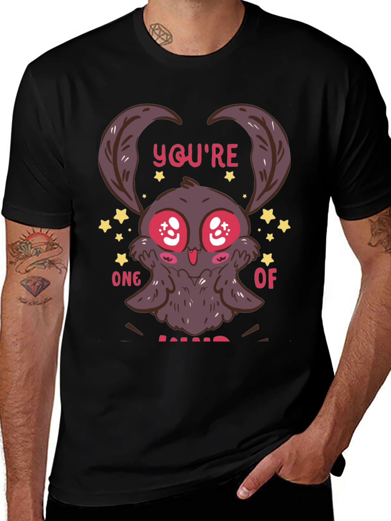 Cute Mothman T-Shirt - One of a Kind Graphic Tee
