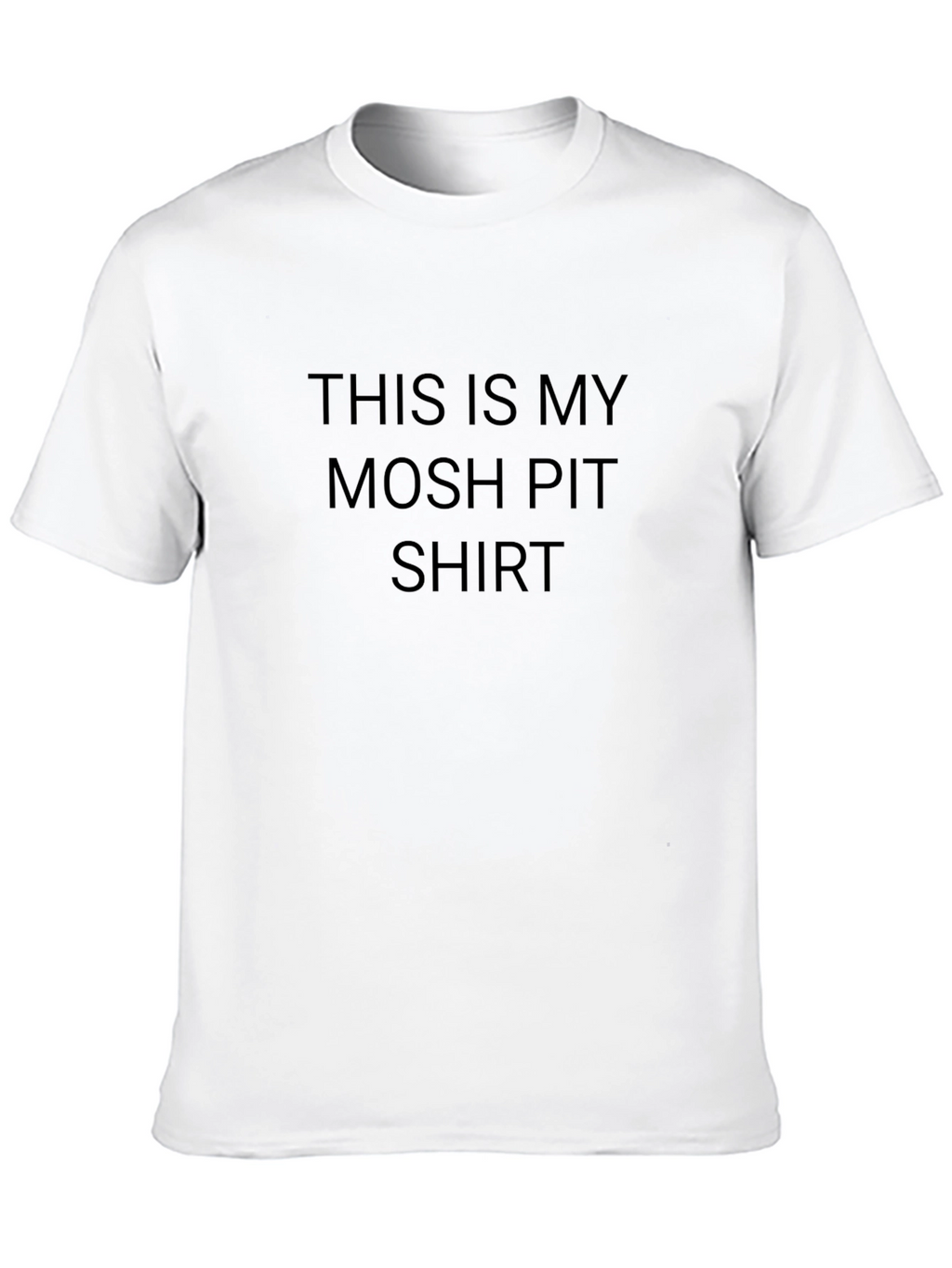 Mosh Pit Shirt - Black Cotton Tee