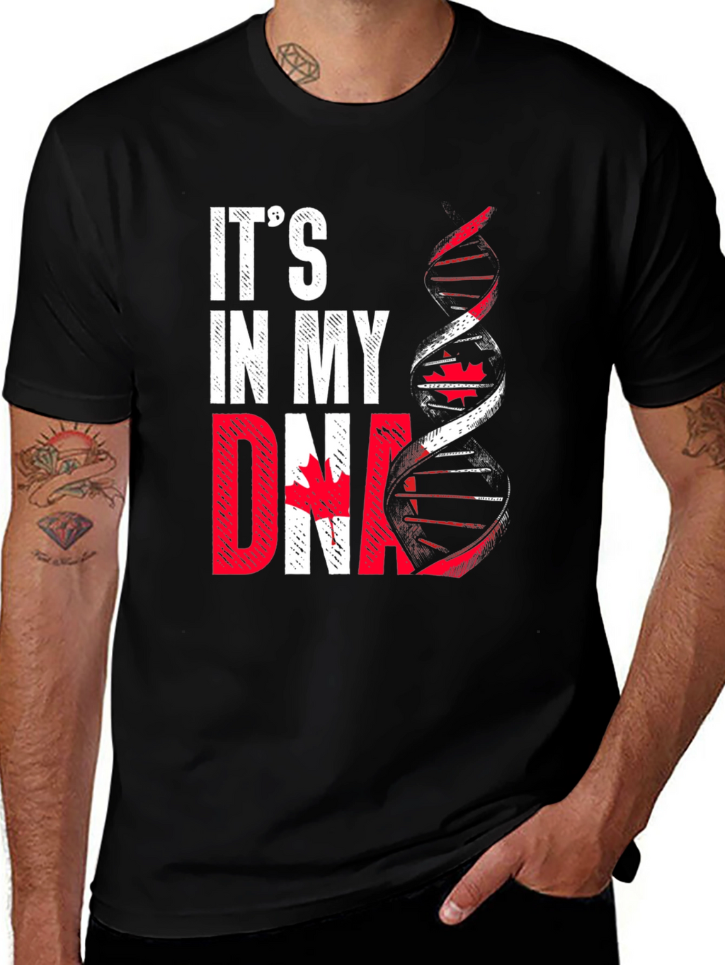 Its In My DNA Canada T-Shirt