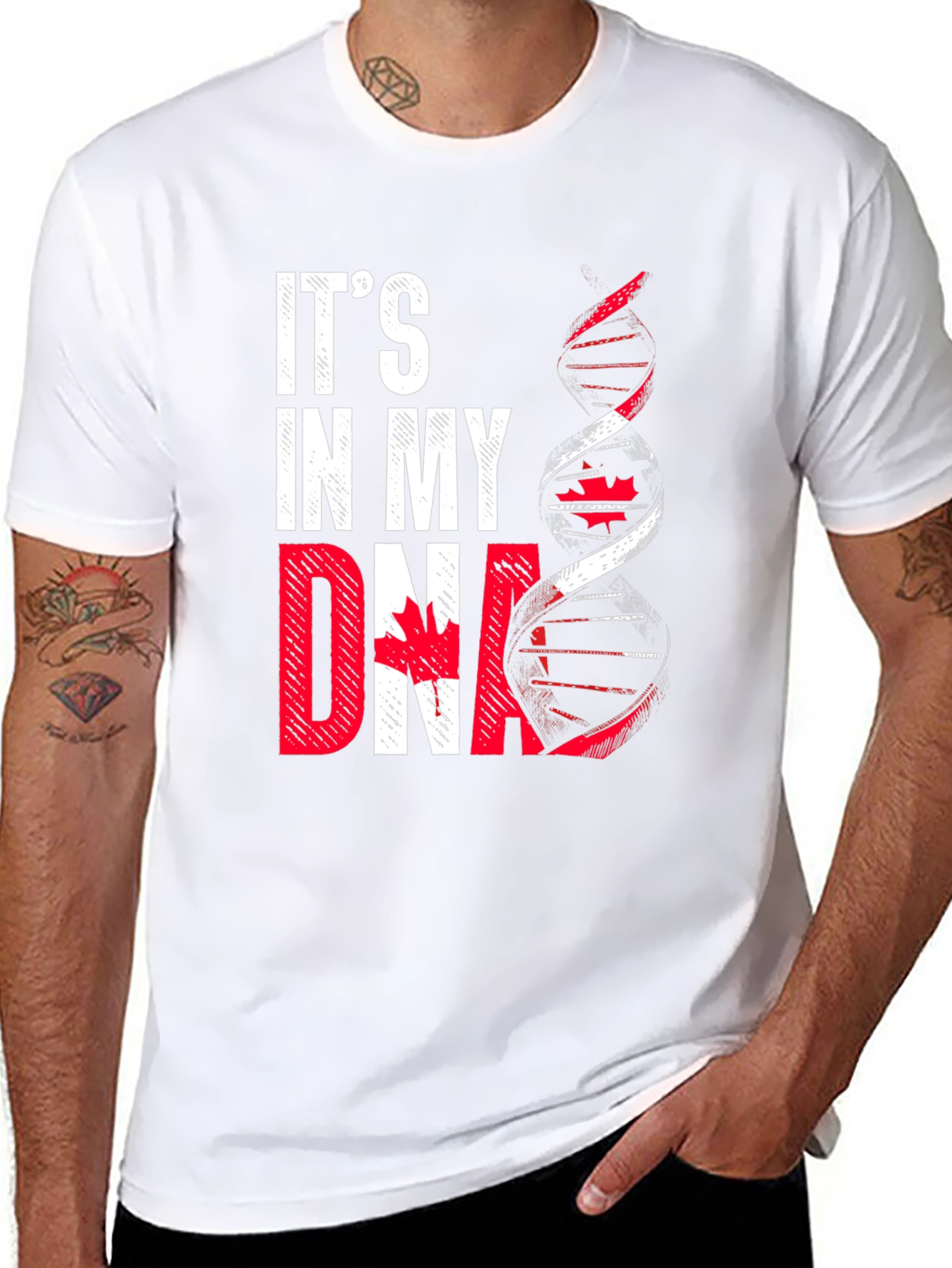 Its In My DNA Canada T-Shirt