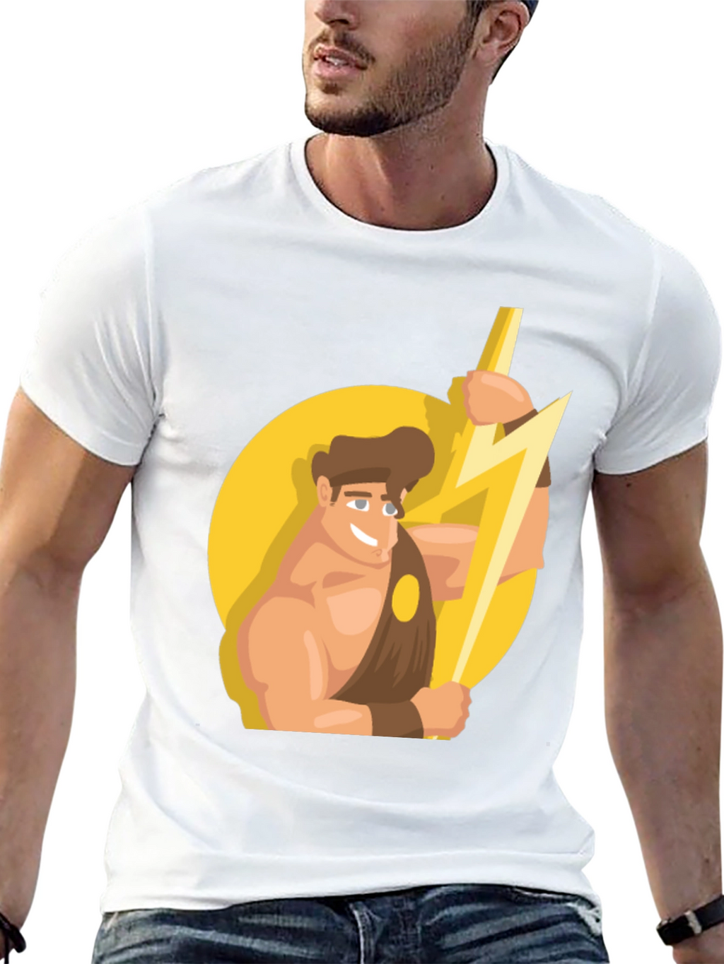 Hercules Graphic Tee - Mythical Strength