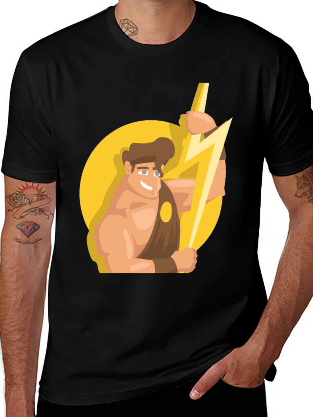 Hercules Graphic Tee - Mythical Strength