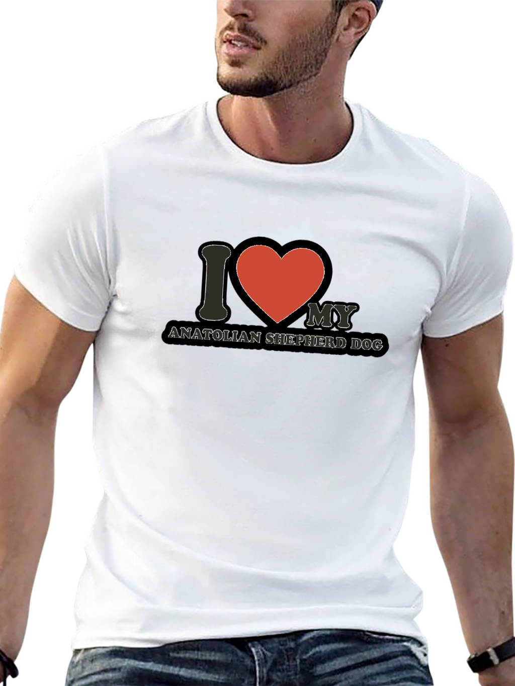 I Love My Anatolian Shepherd Dog T-Shirt