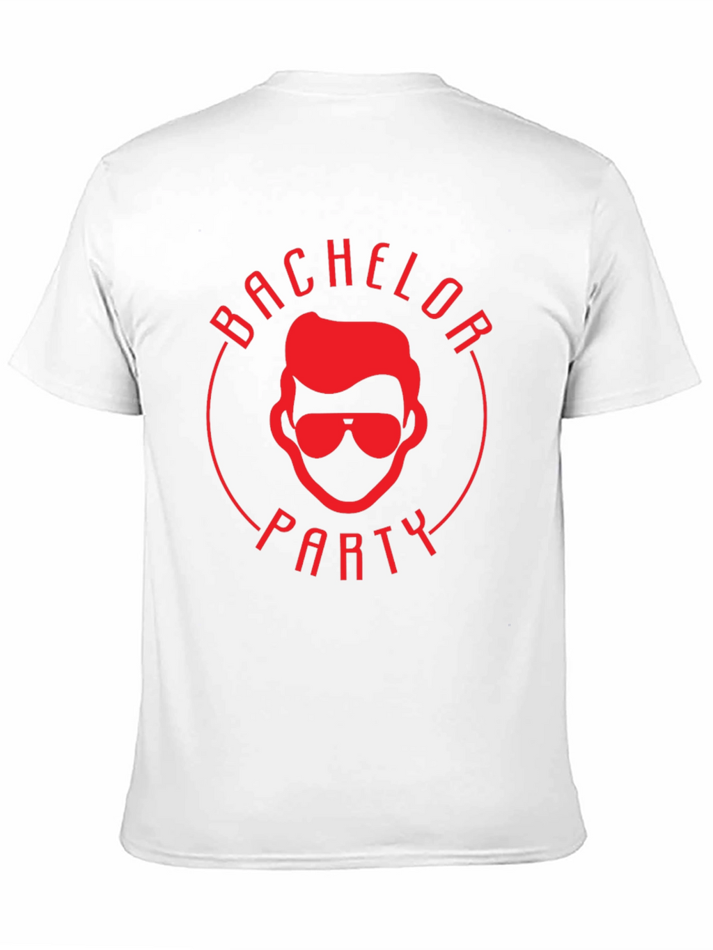 Bachelor Party Graphic Tee - Black Cotton T-Shirt