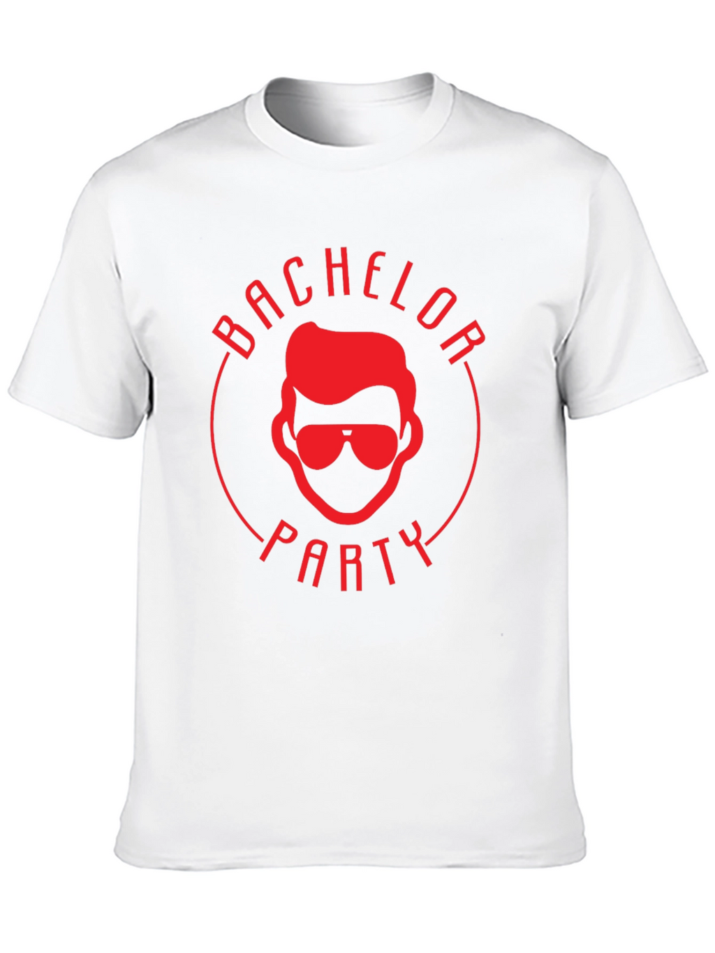 Bachelor Party Graphic Tee - Black Cotton T-Shirt