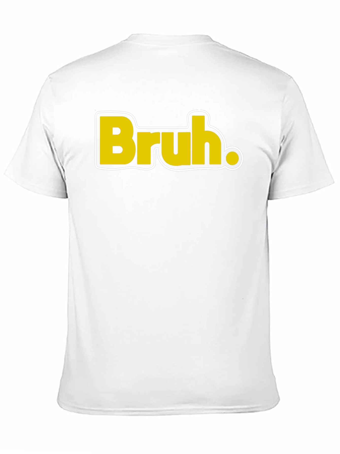 Bruh. T-Shirt - Casual Black Tee