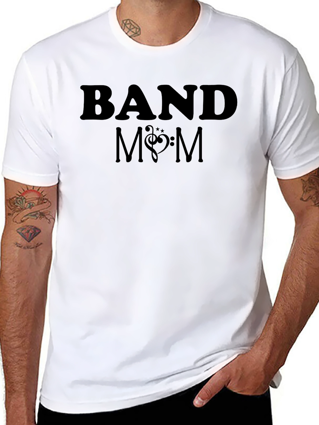 Band Mom T-Shirt - Music Lover Tee