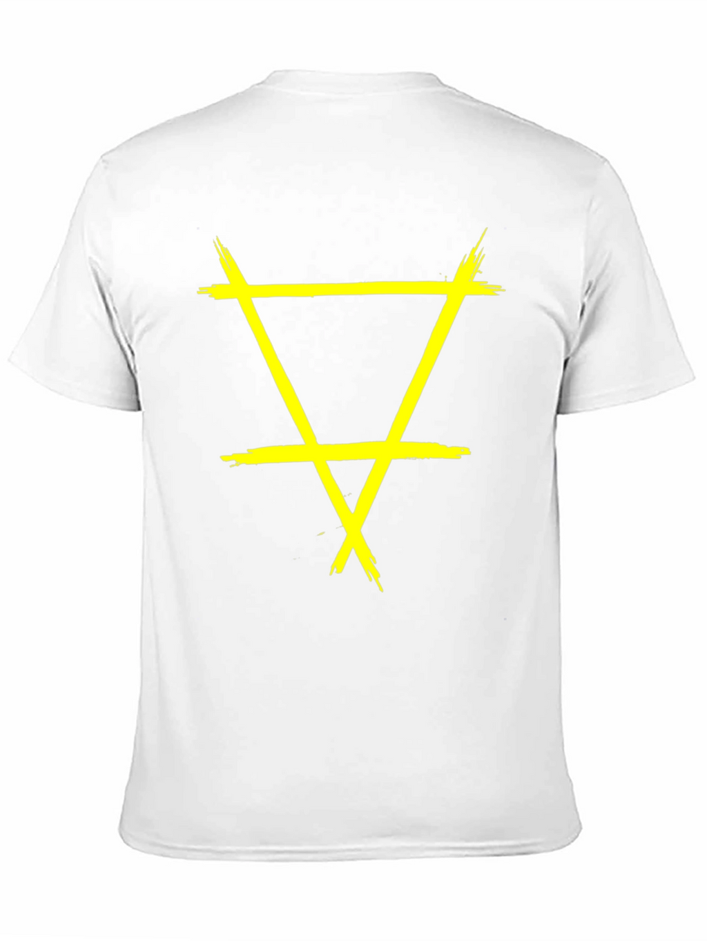 Grunge Element Symbol Black T-Shirt