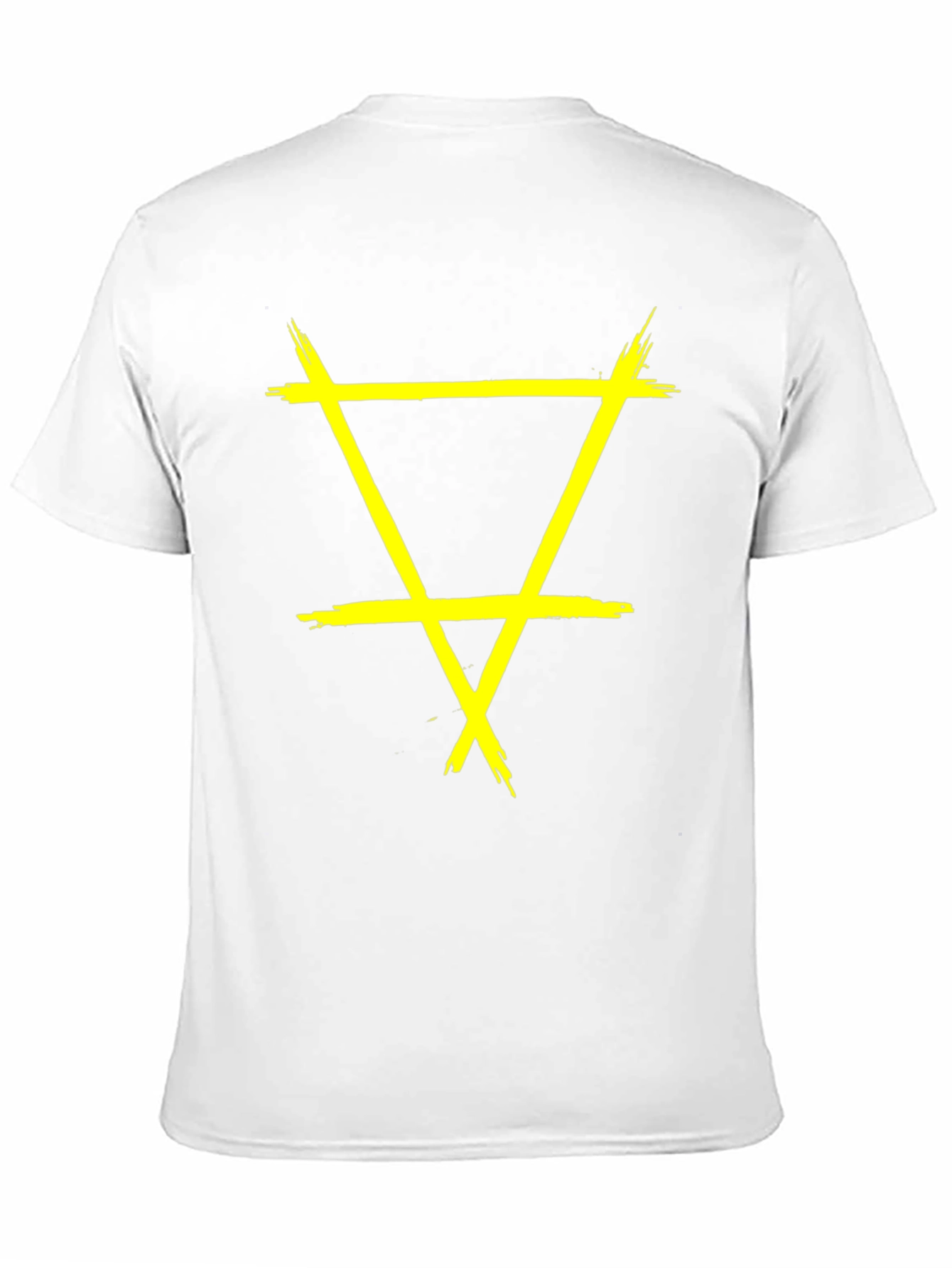 Grunge Element Symbol Black T-Shirt