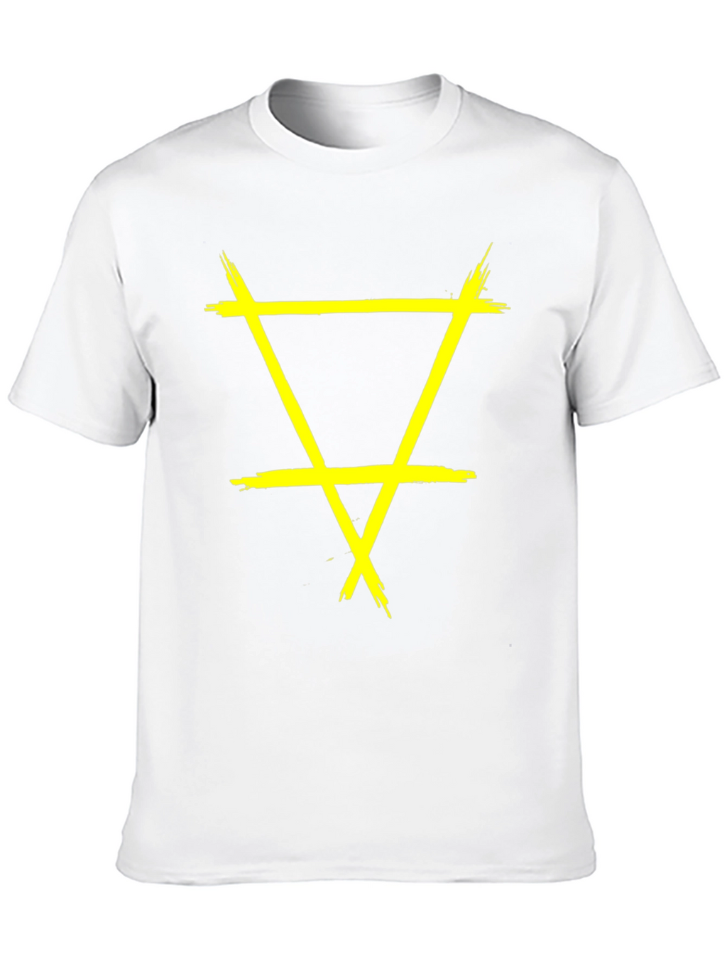 Grunge Element Symbol Black T-Shirt