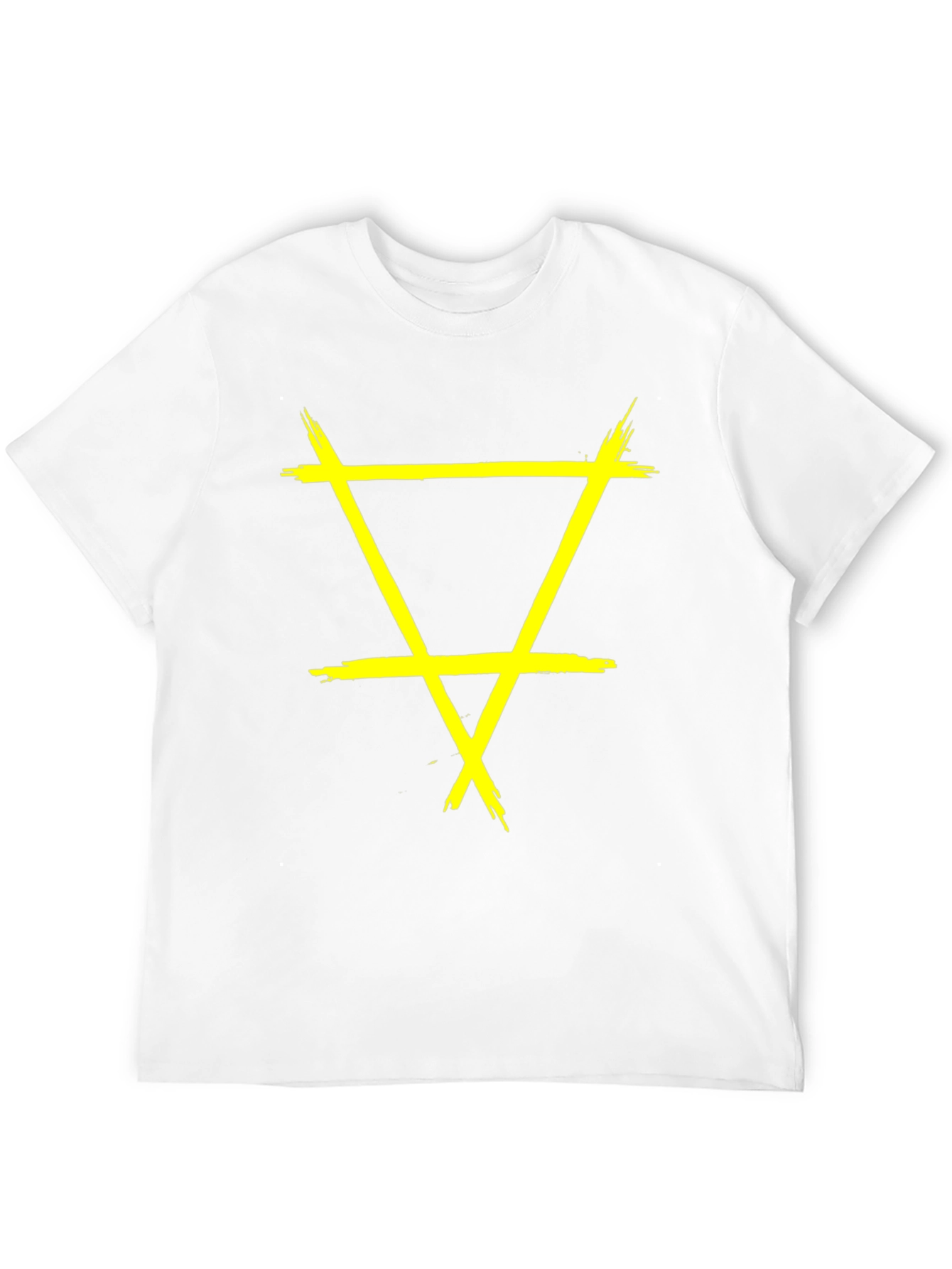 Grunge Element Symbol Black T-Shirt