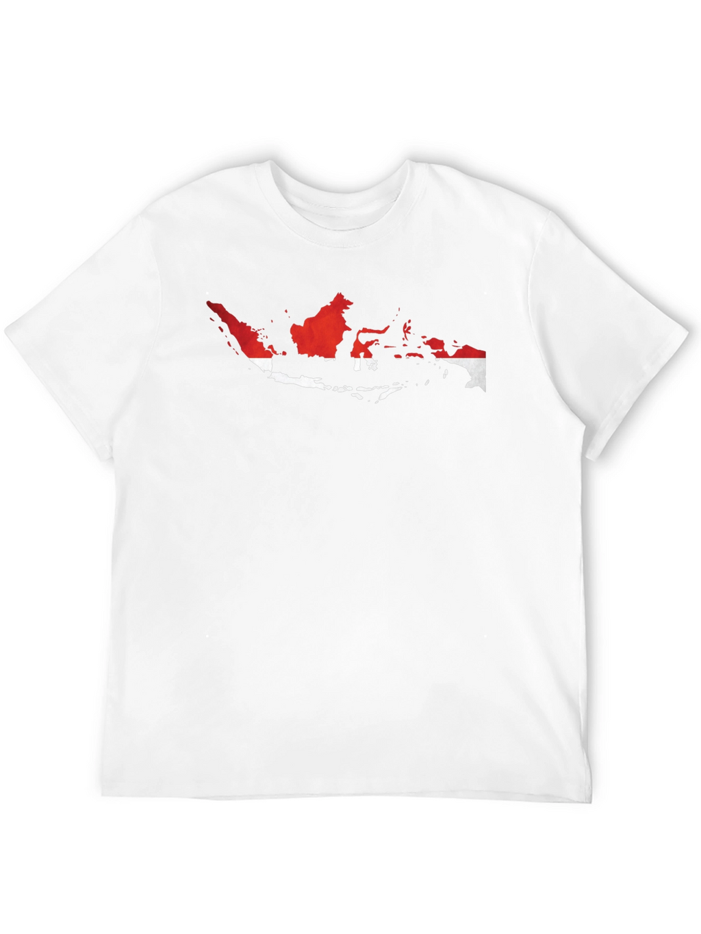 Indonesia Flag Map Graphic Tee