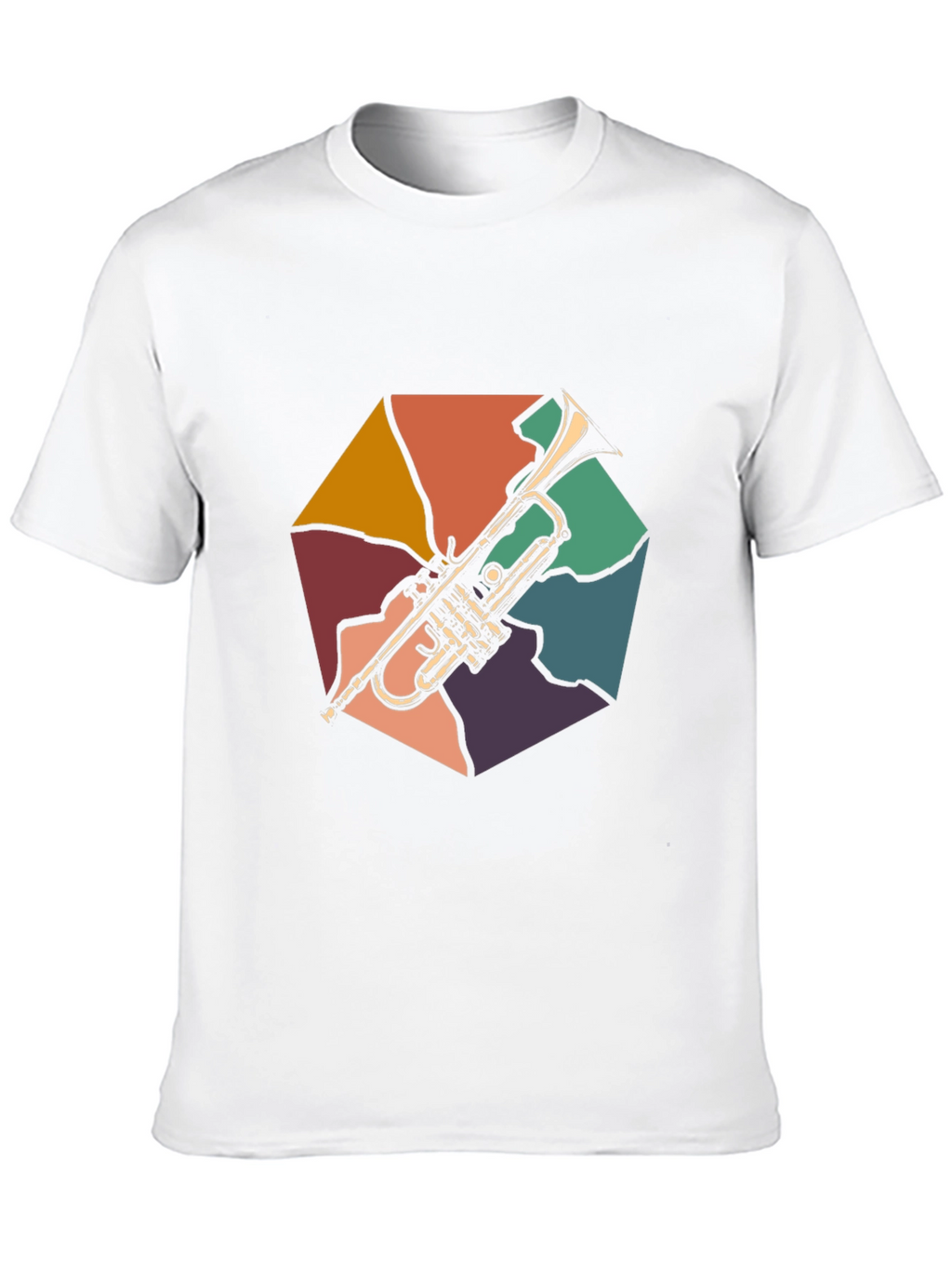 Retro Trumpet Graphic Tee - Musicians Delight