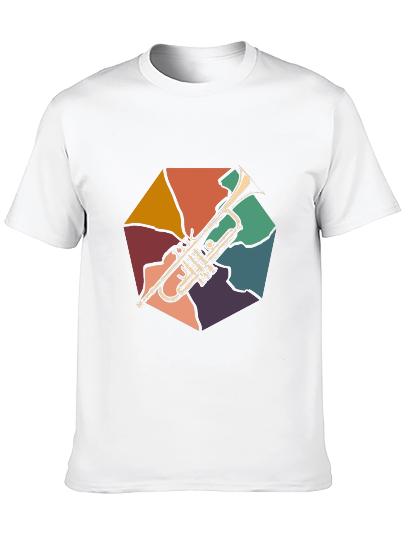 Retro Trumpet Graphic Tee - Musicians Delight