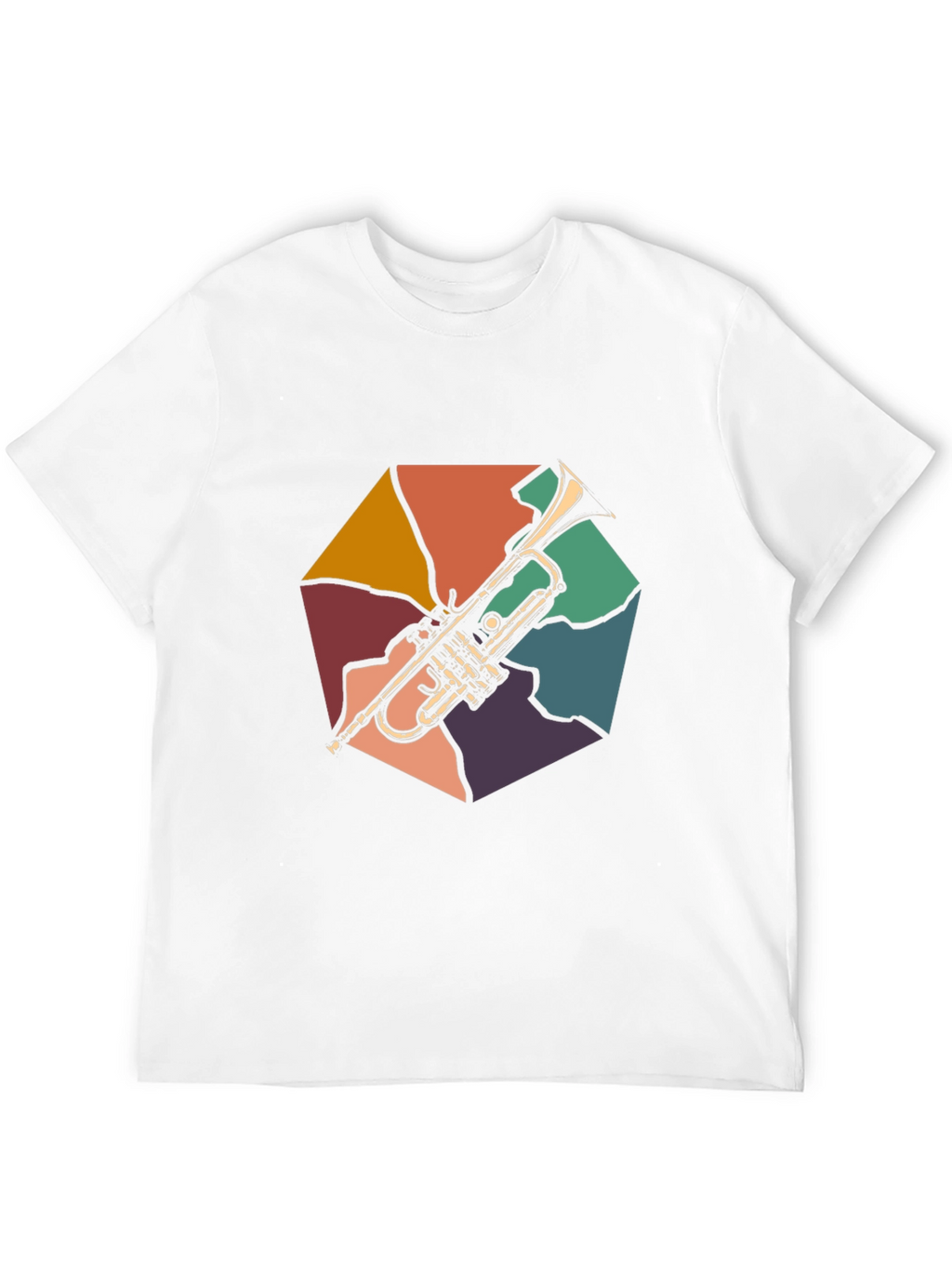 Retro Trumpet Graphic Tee - Musicians Delight