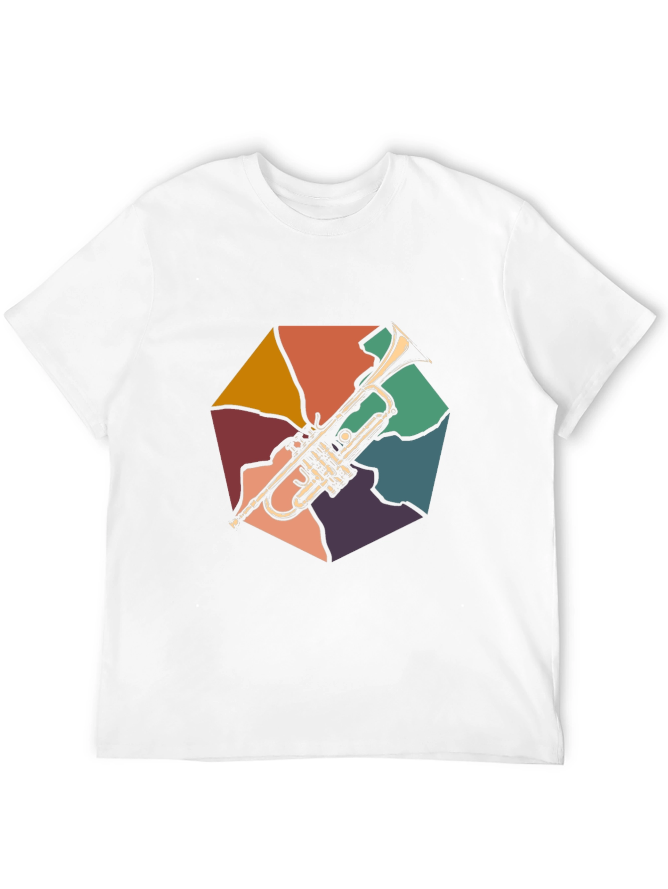Retro Trumpet Graphic Tee - Musicians Delight